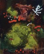 Paul Klee Frau im Sonntagsstaat oil